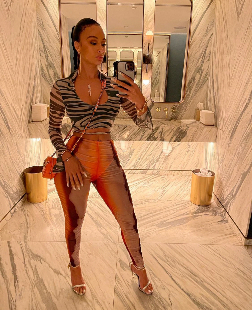 Draya Michele Feet